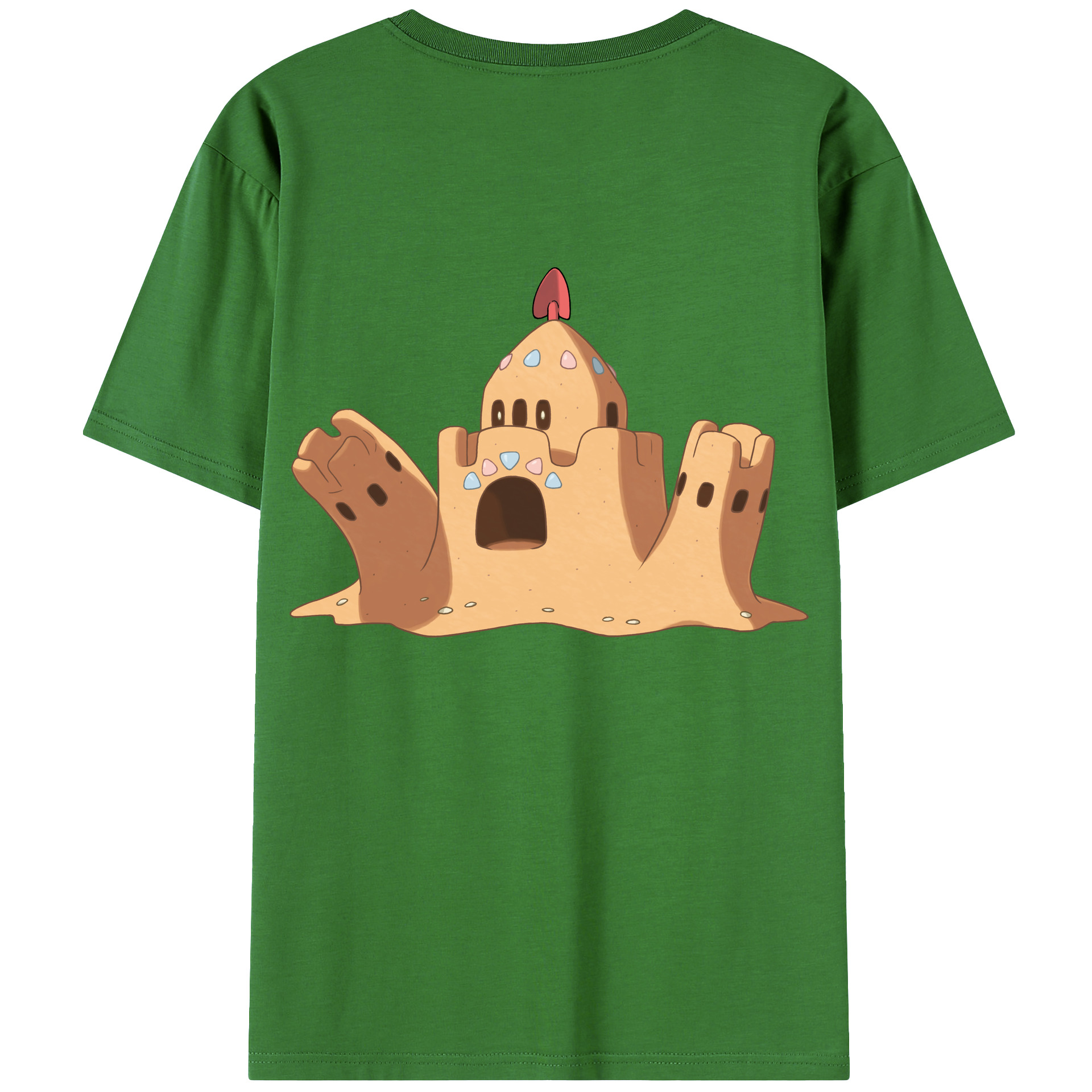 （画像用） ポケットモンスター Pokémon レディース半袖Tシャツ(バックプリント)